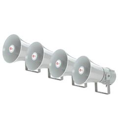 Sounder A131 230vAC 4-Horn Config 131dB(A) IP66 45T Control Unit 90-264vAC